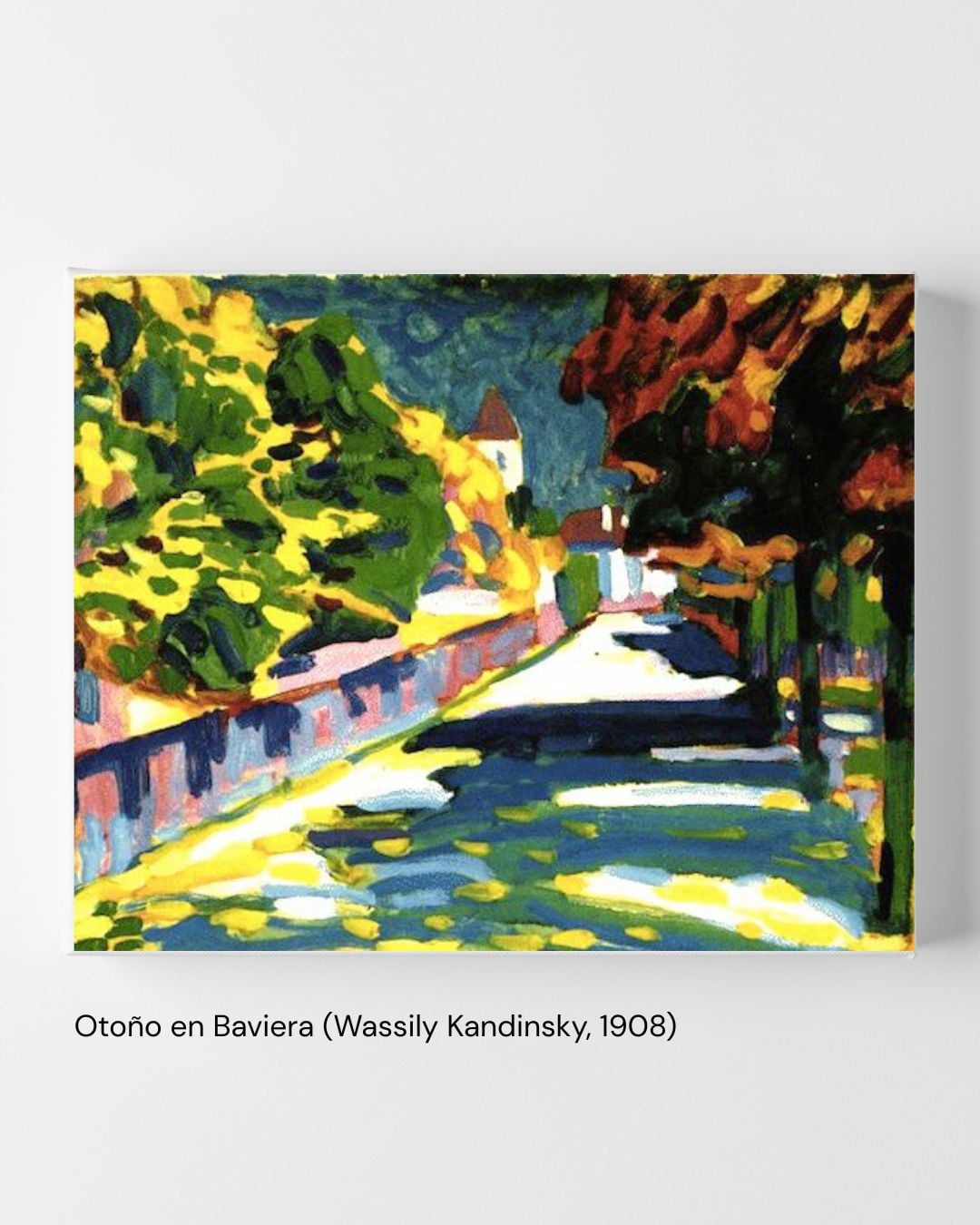Otoño en Baviera (Wassily Kandinsky, 1908)