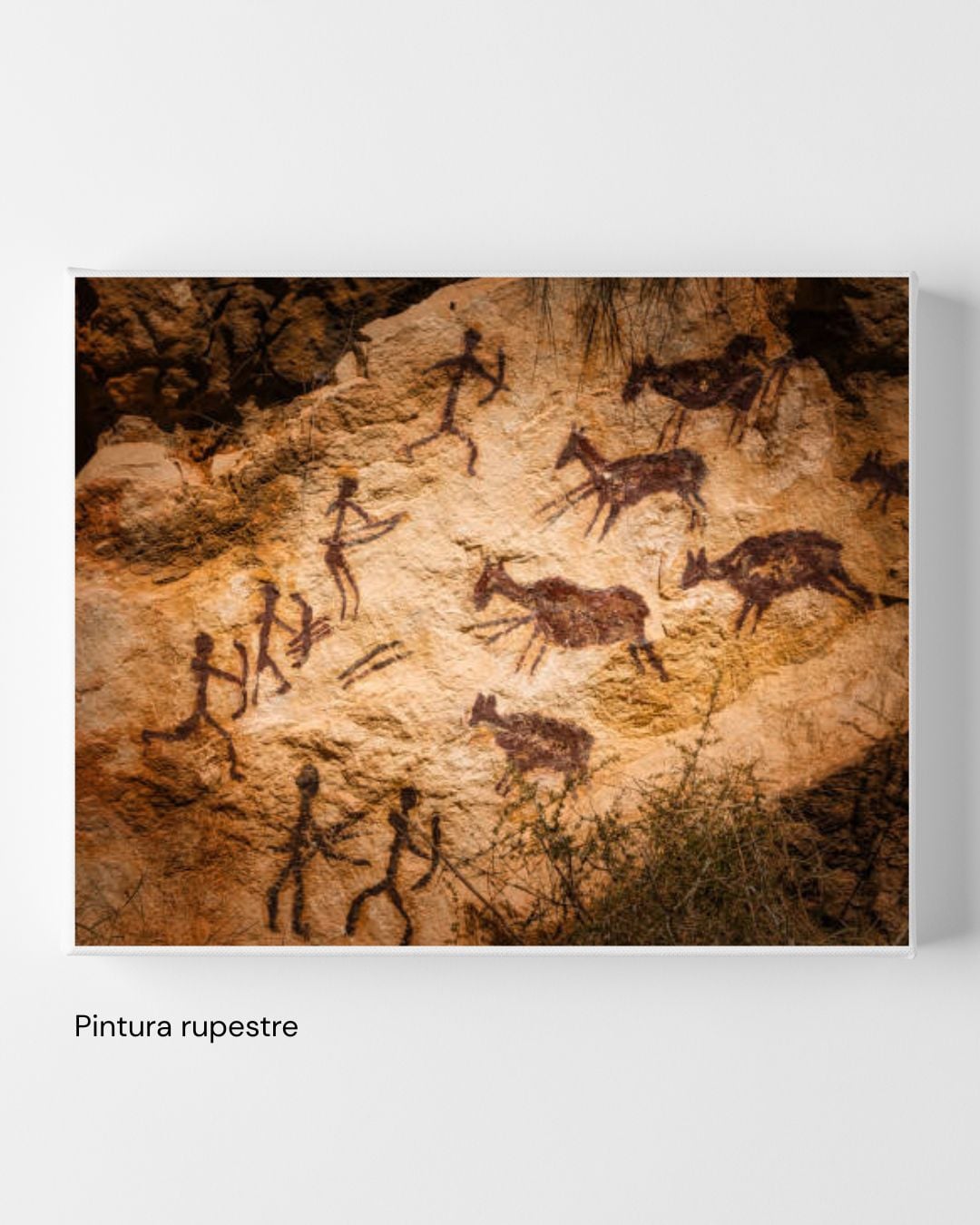 Pintura rupestre (Tassili n’ Ajjer, 6000 a 5000 a.C.)