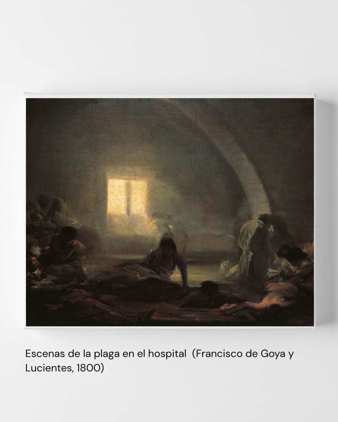 Escenas de la plaga en el hospital (Francisco de Goya y Lucientes, 1800)