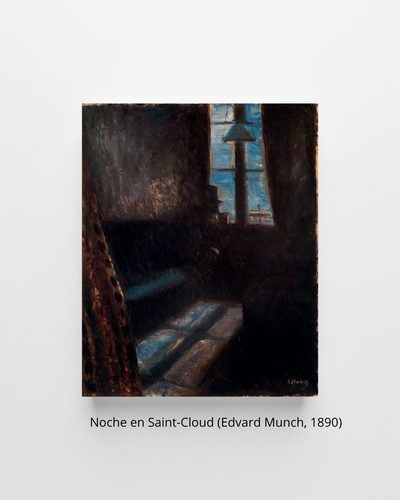 Noche en Saint-Cloud (Edvard Munch, 1890)