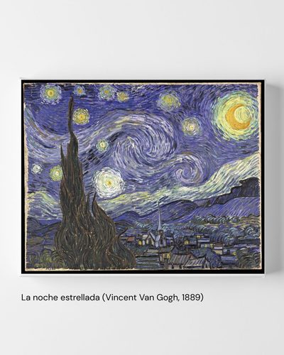 La noche estrellada (Vincent Van Gogh, 1889)