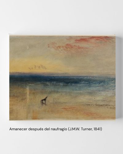 Amanecer después del naufragio (J.M.W. Turner, 1841)